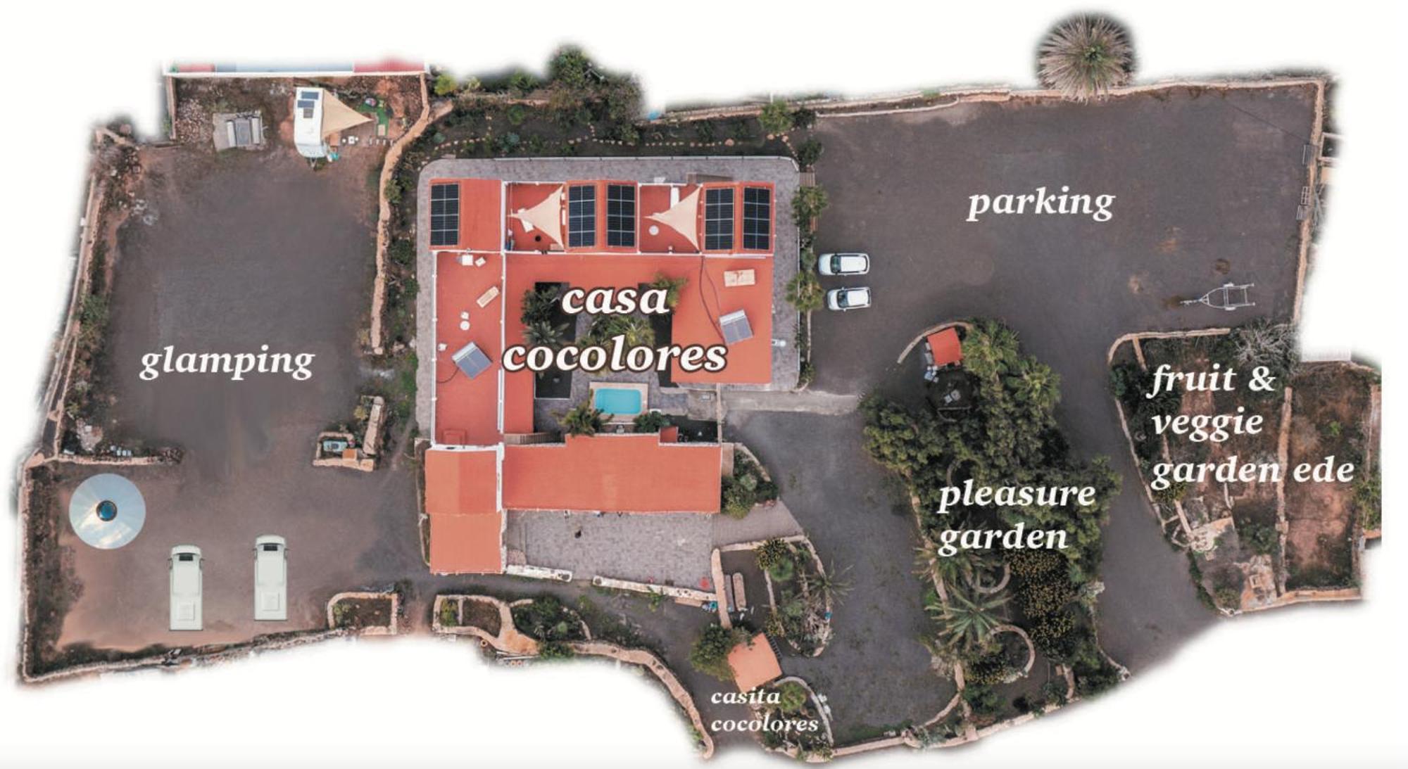 Casa Cocolores Villaverde  Exterior foto